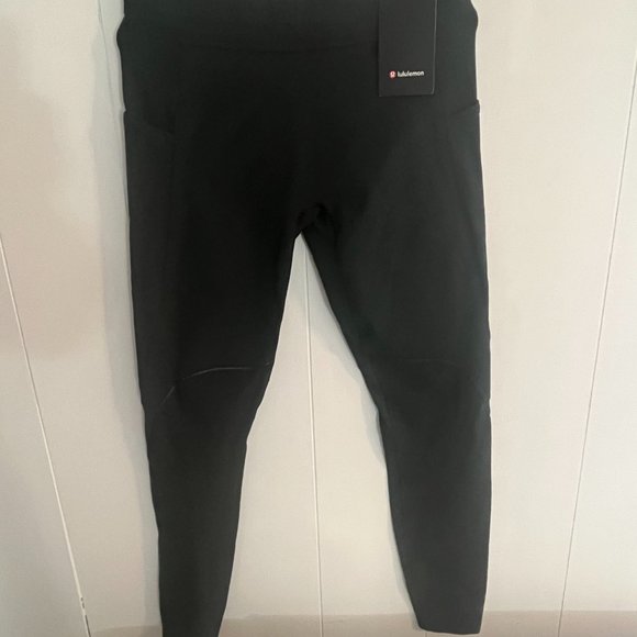 Lululemon Surge Warm Tight Dark Green - Picture 2 of 3